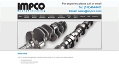 Desktop Screenshot of impco.com