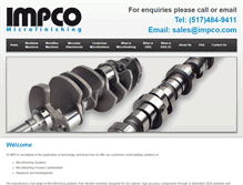 Tablet Screenshot of impco.com